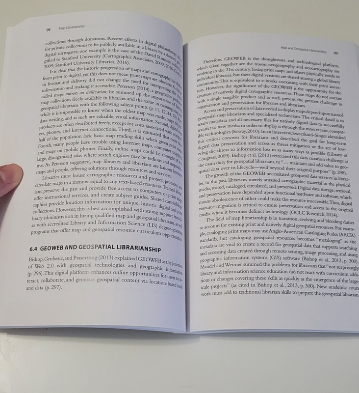 Map Librarianship A Guide to Geoliteracy Map and GIS Resources