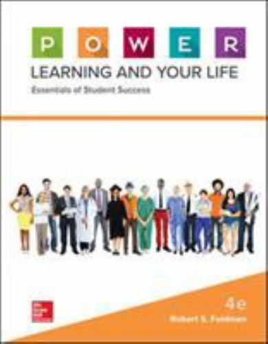 P. O. W. E. R. Learning and Your Life: Essentials of Stu.. Robert Feldman 2020