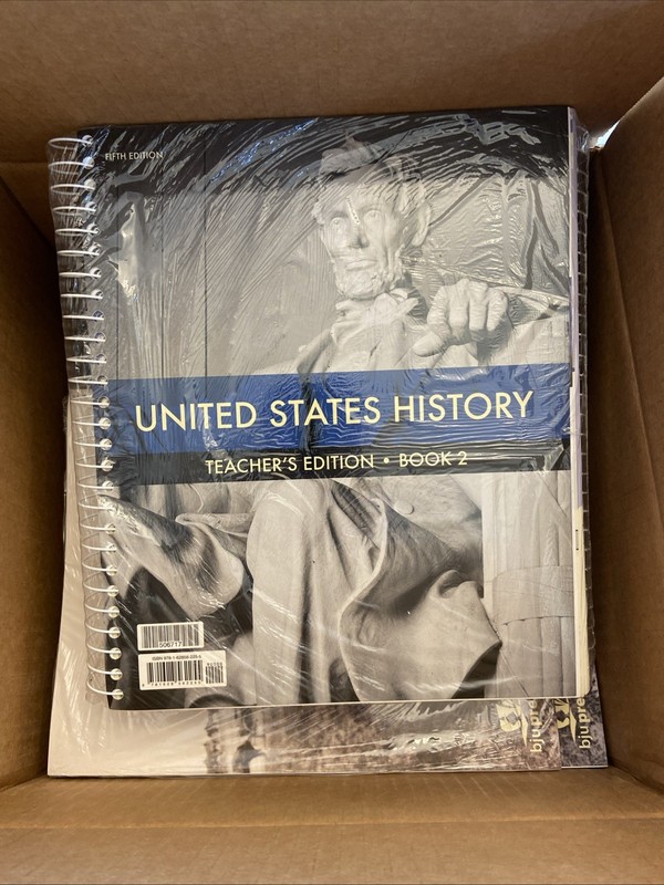 NEW BJU 11th grade UNITED STATES HISTORY Complete Subject Kit 5th ed US HISTORY gallery