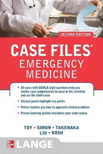 Case Files Emergency Medicine, Second Edition (LANGE Case Files) – GOOD