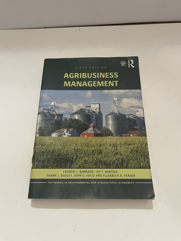 Agribusiness Management (Routledge Textbooks in Environmental and Agricultur…