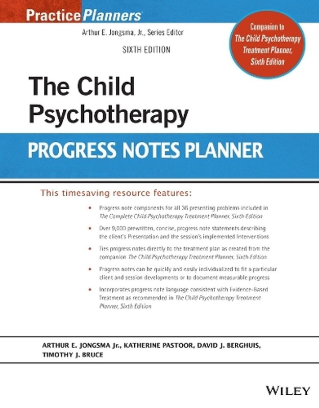 The Child Psychotherapy Progress Notes Planner by Katy Pastoor (English) Paperba