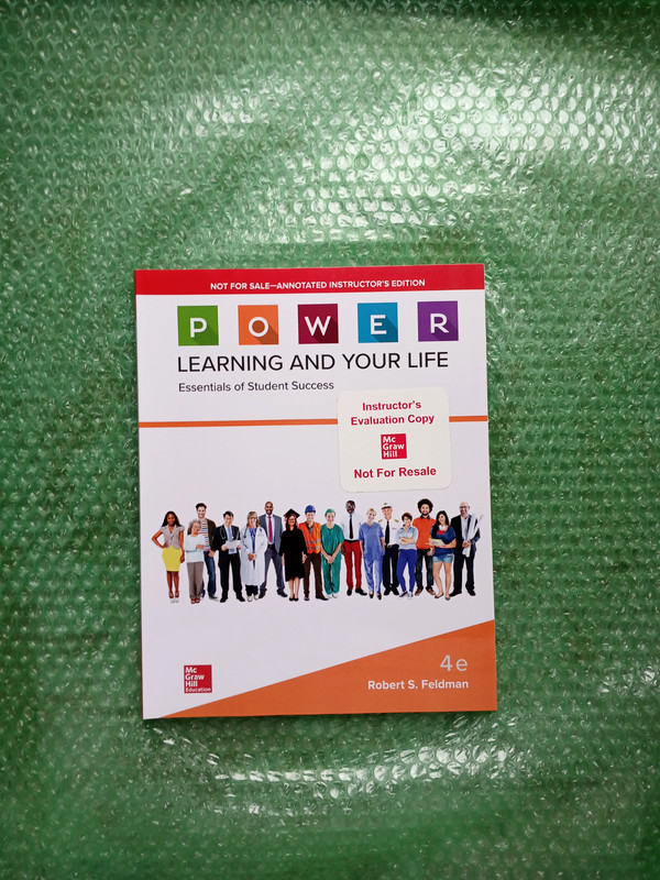 P. O. W. E. R. Learning and Your Life: Essentials of Student Success by…