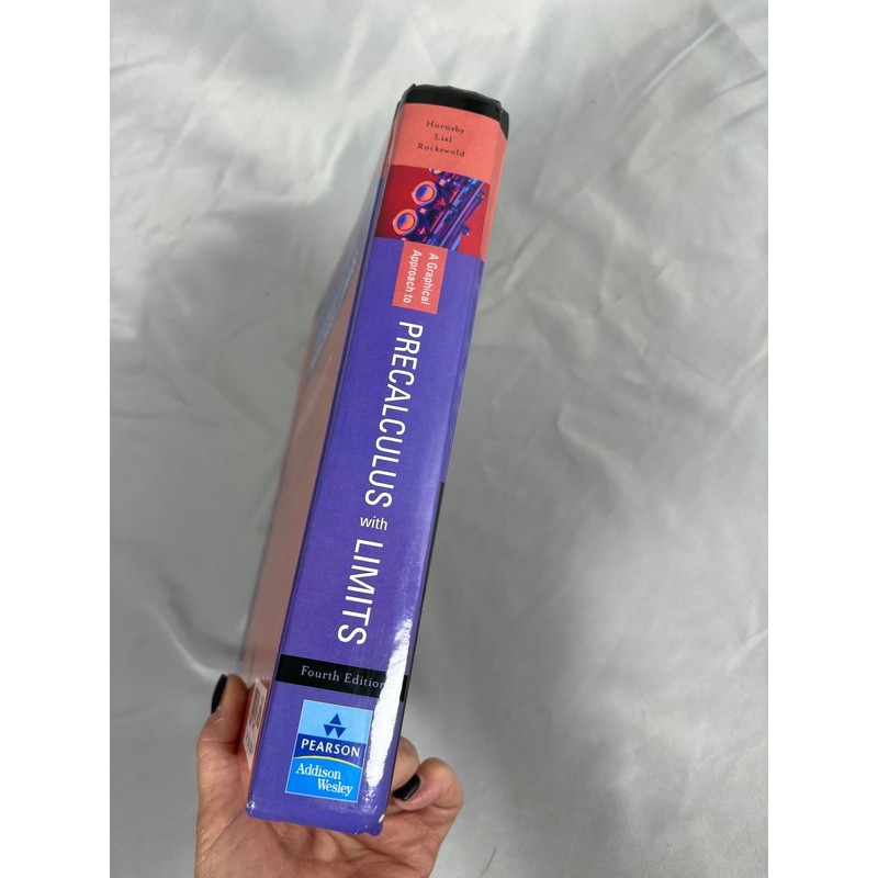 Precalculus w/ Limits Graphical Unit Circle Approach Book 4thed 0-321-35696-9 gallery