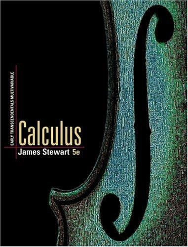 Multivariable Calculus : Early Transcendentals by James Stewart (2002,…