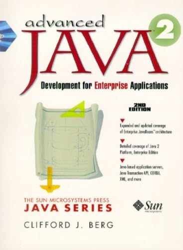 Advanced Java 2 Development for – Paperback, by Berg Clifford J.; – Very Good