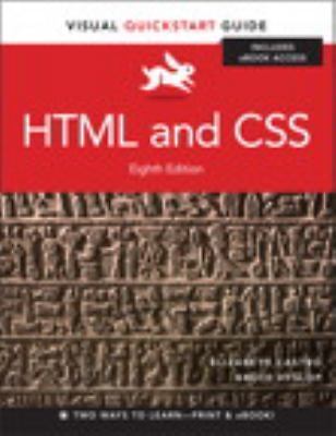 HTML and CSS: Visual QuickStart Guide (8th Edition) Castro, Elizabeth, Hyslop,