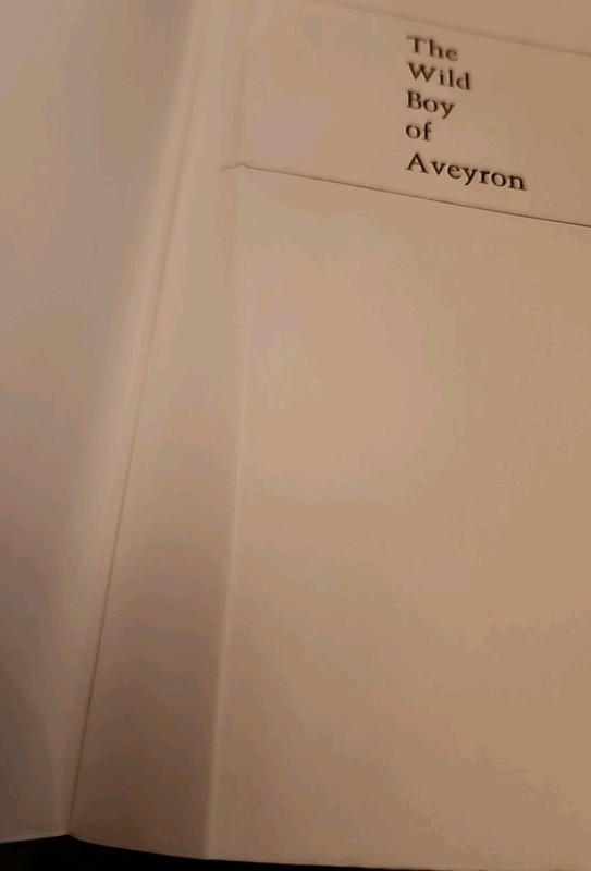 Wild Boy of Aveyron by Harlan Lane (1993 Printing, Tr Pbk) gallery