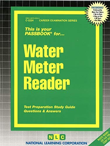 WATER METER READER(PASSBOOKS) (CAREER EXAMINATION SERIES) By National Learning