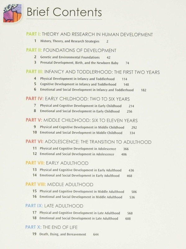 Development Through the Lifespan, Books a la Carte Edition