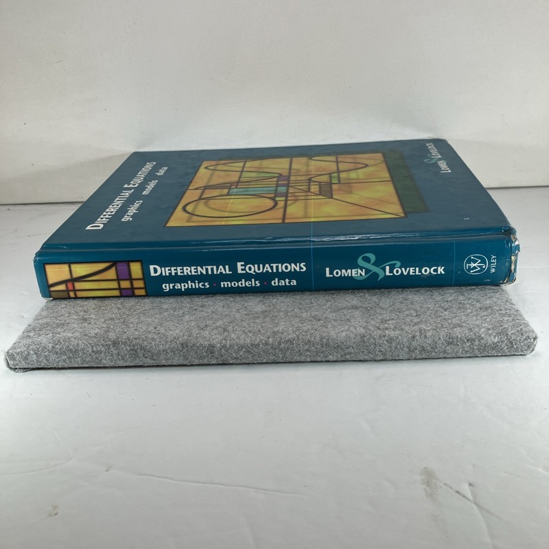 Differential Equations Graphics, Models, Data by Lomen & Lovelock 1999 Hardcover gallery