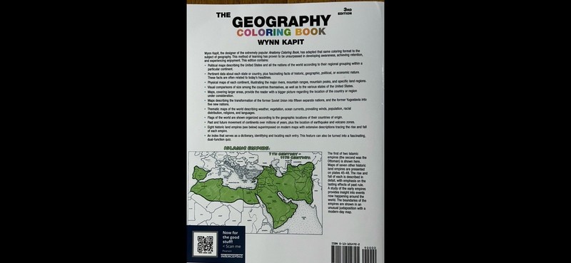 Geography Coloring Book - Wynn Kapit, Paperback gallery