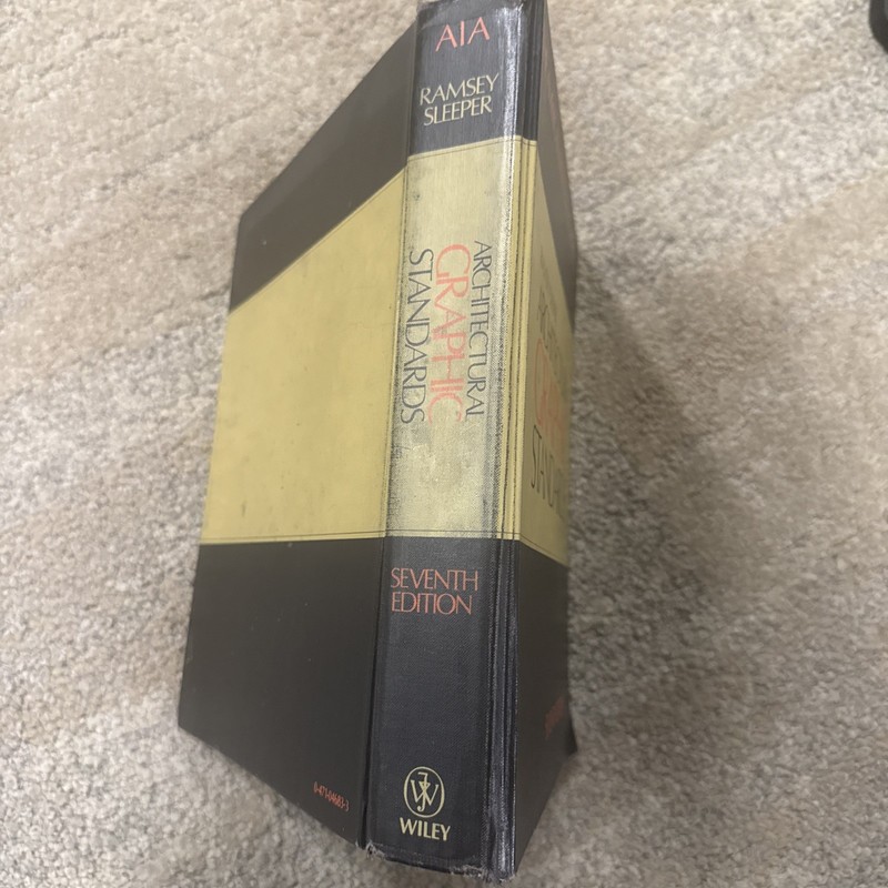 Architectural Graphic Standards Ramsey/Sleeper Seventh Edition gallery