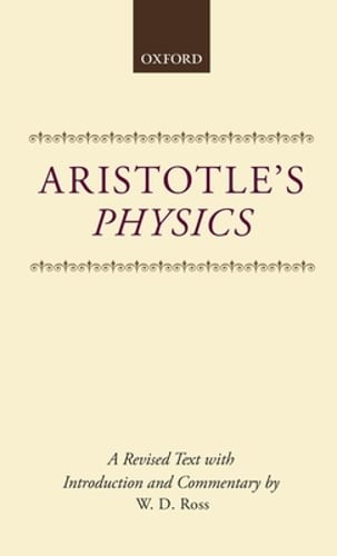 Aristotle: Physics C by Ross: Used