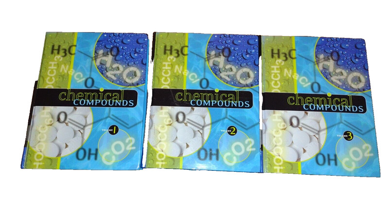 Chemical Compounds Complete 3 Vol Set v 1 2 3 Schlager, Montney, Weisblatt HC gallery