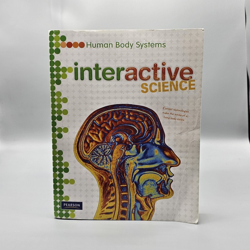 Pearson Interactive Science 2011 Human Body Systems Work Book Unused Condition