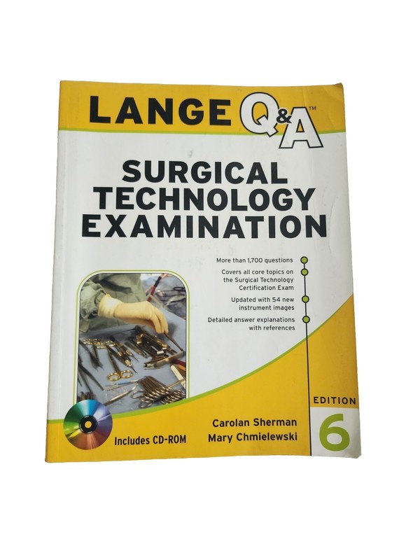 Lange Q&A Surgical Technology Examination by Carolan Sherman With CD