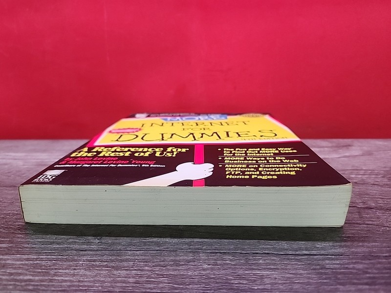 More Internet For Dummies 4th Edition IDG Books Worldwide 1998 Levine & Levine gallery