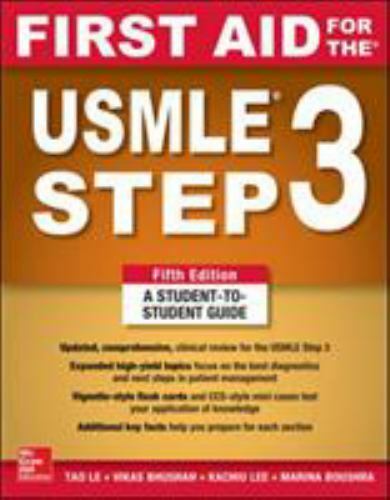 First Aid for the USMLE Step 3, Paperback by Le, Tao, M.D.; Lee, Kachiu Cecil…