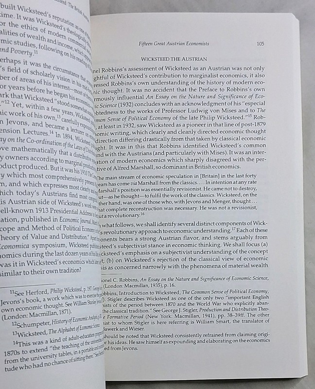 15 Great Austrian Economists Randall G. Holcombe 1999 PB Ludwig von Mises Inst. gallery