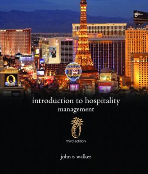 Introduction to Hospitality Management Hardcover John R. Walker