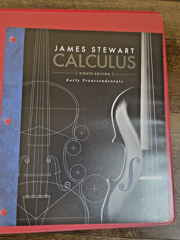 Calculus : Early Transcendentals 8th by James Stewart Loose Leaf, 3-Ring Binder