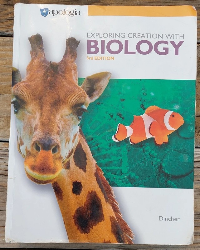 Apologia Exploring Creation With Biology 3rd Third Edition Student Textbook Book