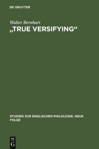 True Versifying
