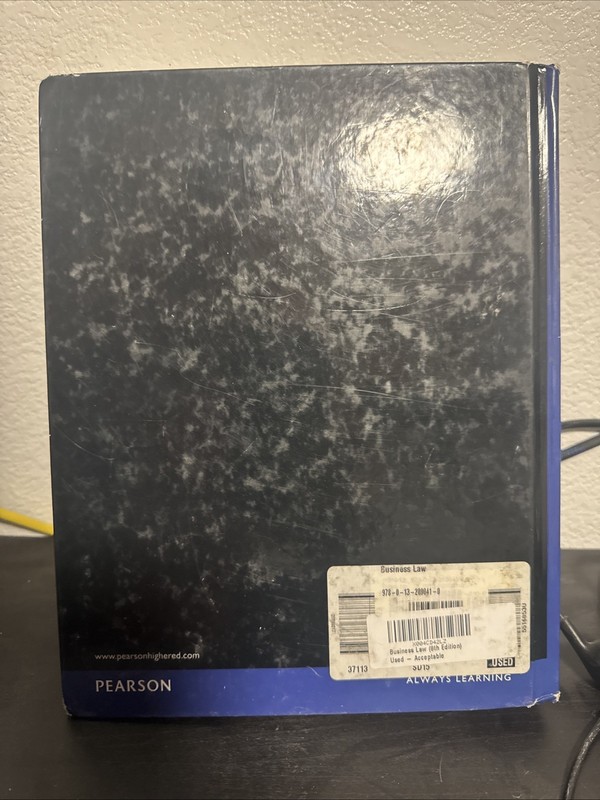 Business Law by Henry R. Cheeseman (2012, Hardcover) gallery