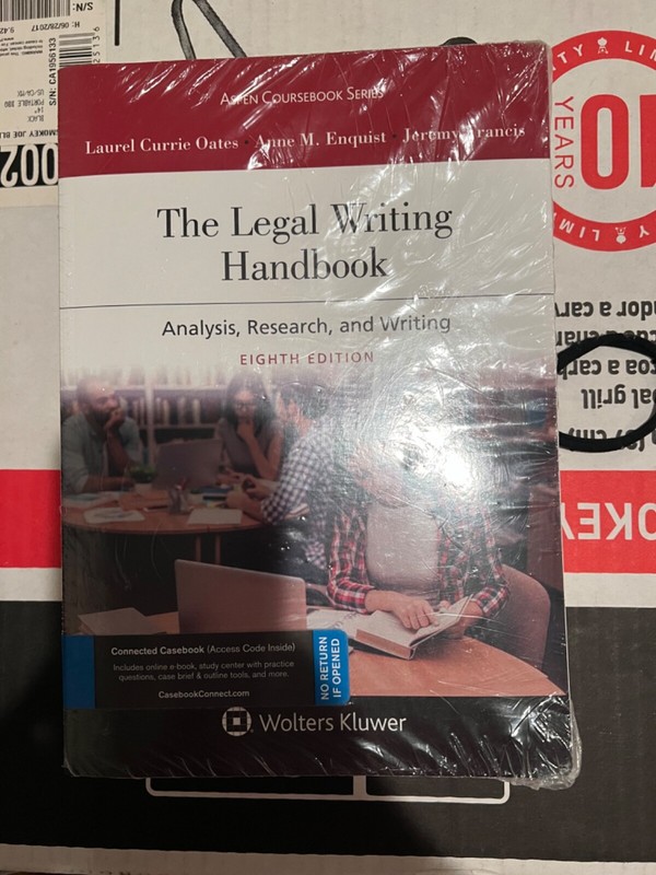 Aspen Coursebook Ser.: The Legal Writing Handbook : Analysis, Research, and…