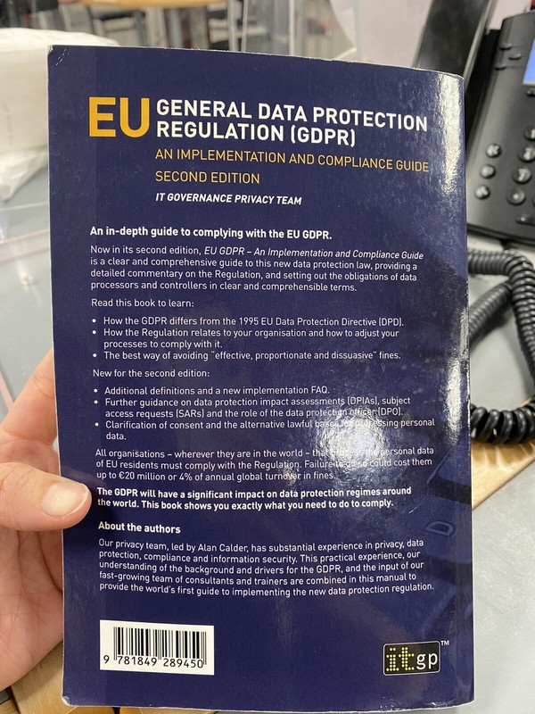 (2nd Ed.)EU General Data Protection Regulation (GDPR): An implementation and com gallery