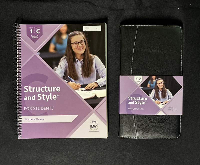 IEW Teaching Writing: Structure and Style for Students Year 1 Level C Set