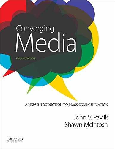 Converging Media: A New Introduction – Paperback, by Pavlik John V.; – Very Good
