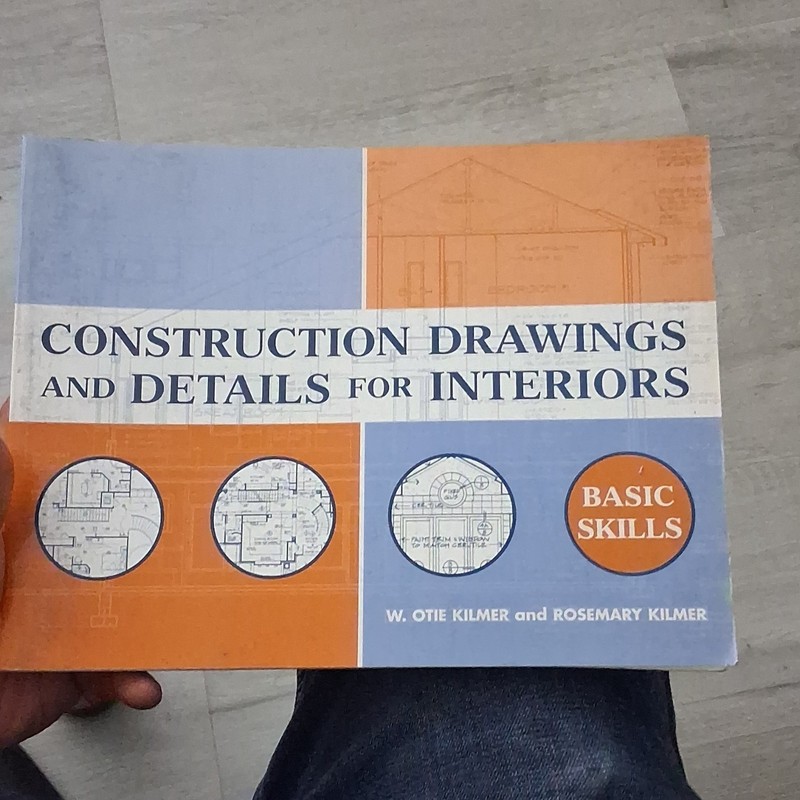 Wiley Construction Drawings & Details for Interiors Basic Skills PB 2003 Kilmer