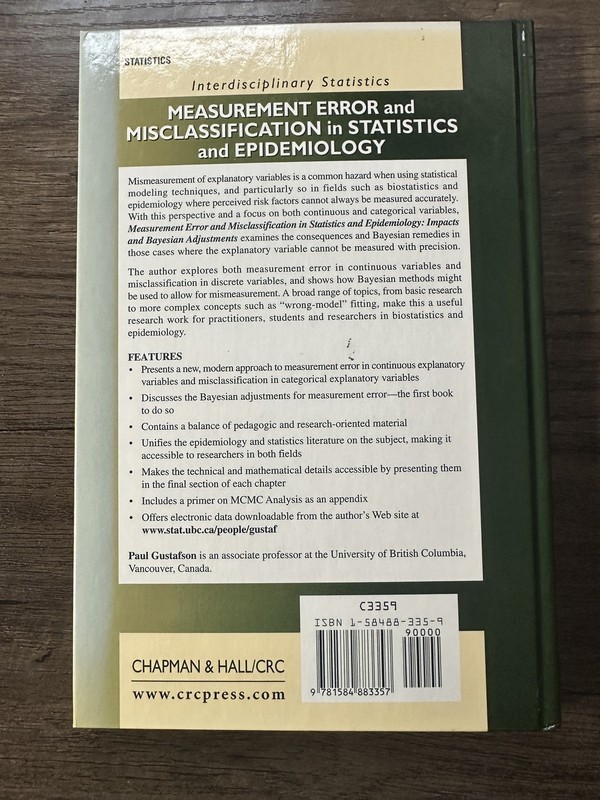 Measurement Error and Misclassification … gallery