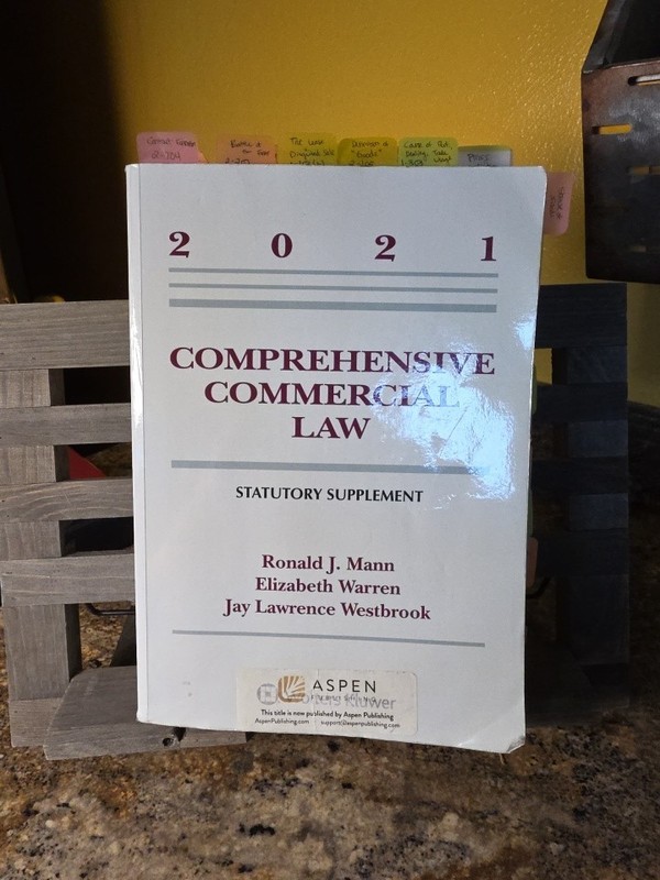 Supplements Ser.: Comprehensive Commercial Law : 2021 Statutory Supplement by…