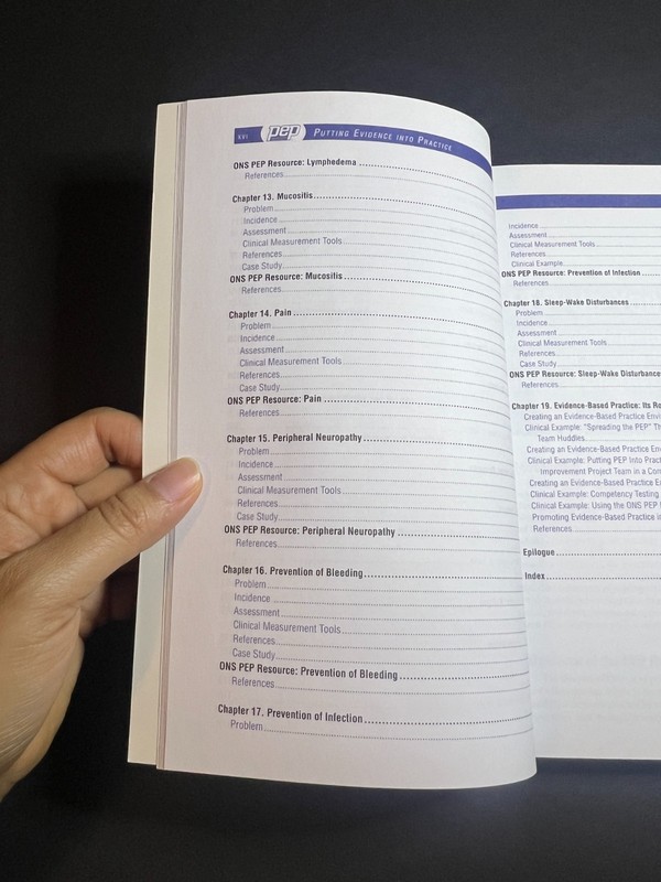 PeP Improving Oncology Patient Outcomes Book by Linda Eaton & Janelle Tipton gallery