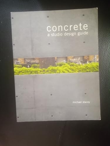 Concrete: A Studio Design Guide by Stacey, Michael Paperback / softback Book The