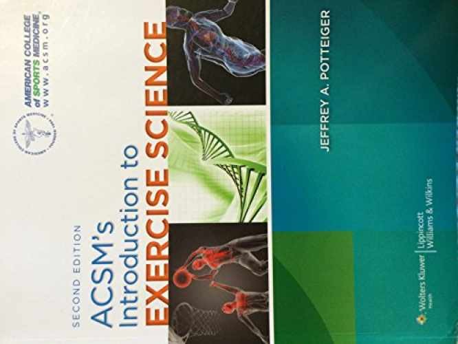 ACSM’s Introduction to – Paperback, by Potteiger Jeffrey A. – Very Good x