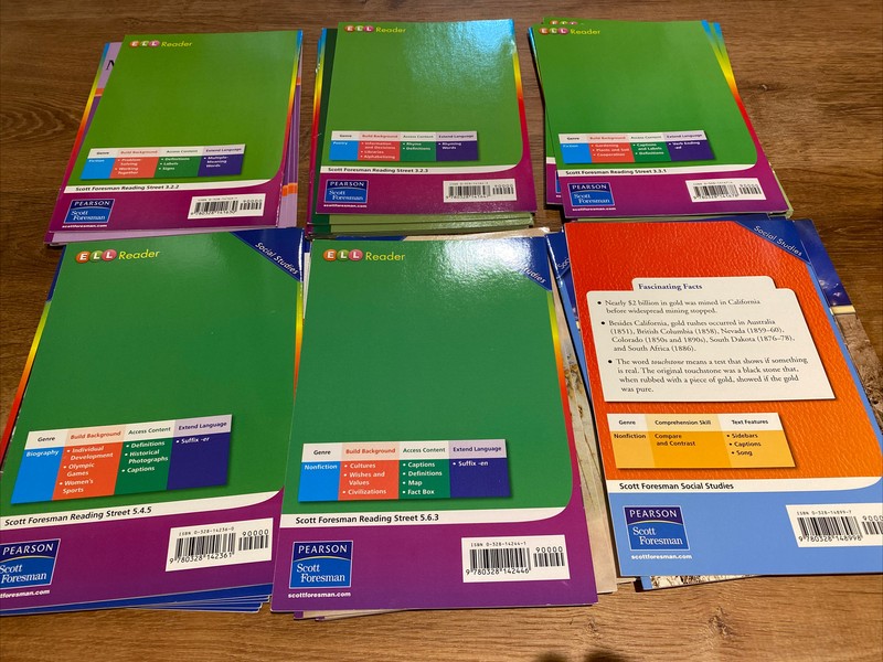 Pearson Scott Foresman Assortment Of 6 Short ELL Stories-6 In Each Set gallery