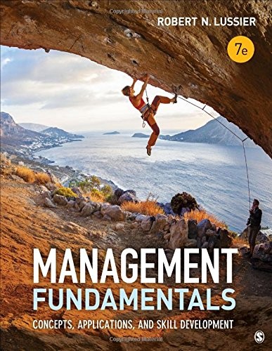 Management Fundamentals: Concepts, …, Lussier, Robert