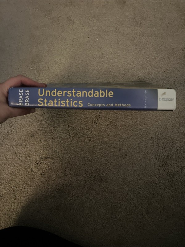 Understandable Statistics : Concepts and Methods by BRASE and BRASE gallery