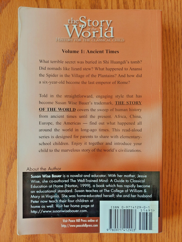The Story of The World by Susan Wise Bauer, Volumes 1-4 Elementary History gallery