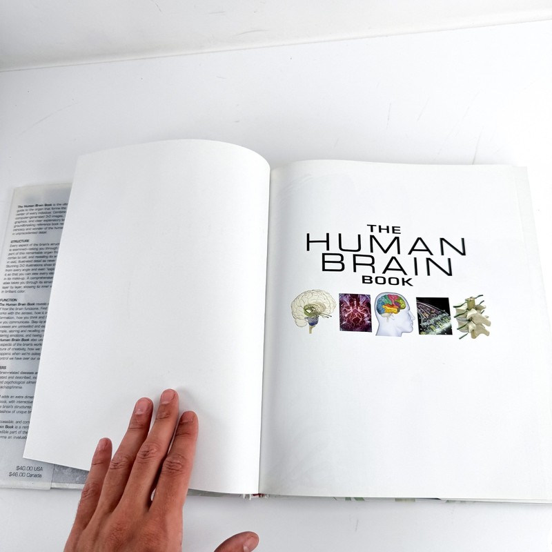 The Human Brain Book by Page, Martyn; Carter, Rita Hardbook gallery