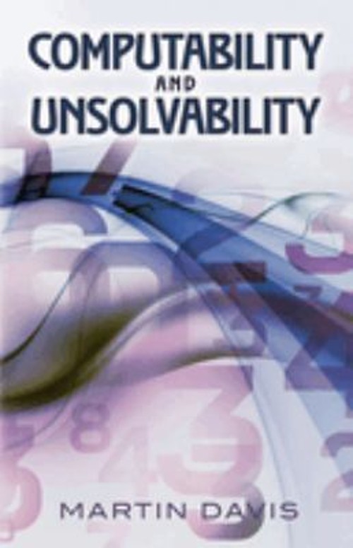Computability and Unsolvability Paperback Martin Davis