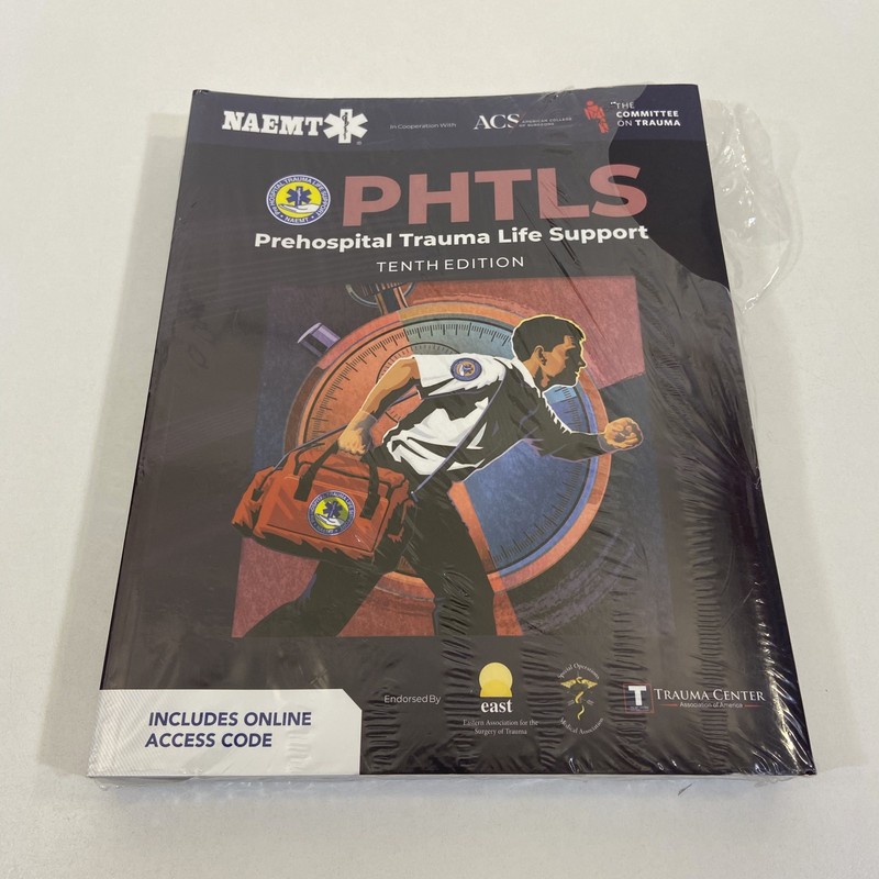Prehospital Trauma Life Support 10th Edition TPB NAEMT Jones & Bartlett Learning