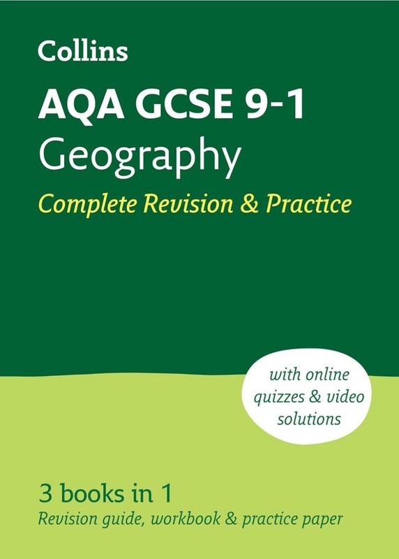 AQA GCSE 9-1 Geography Complete Revision And Practice 3 In 1 With Online Quizzes