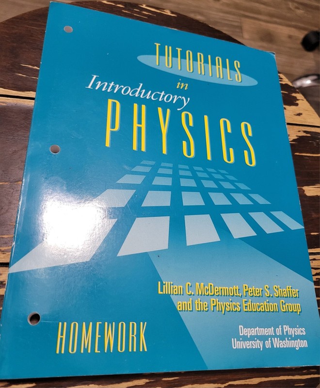 2 Books Tutorials in Introductory Physics & Homework McDermott Prentice Hall gallery