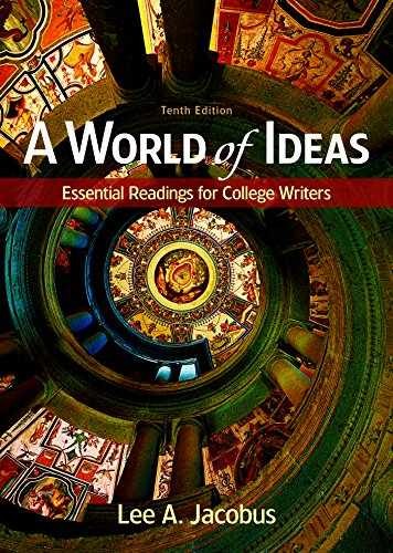 A World of Ideas: Essential – Paperback, by Jacobus Lee A. – Very Good j