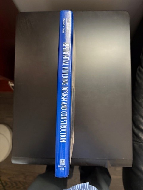*Residential Building Design Construction* Willenbrock 1998 1st Ed HC BRAND NEW gallery